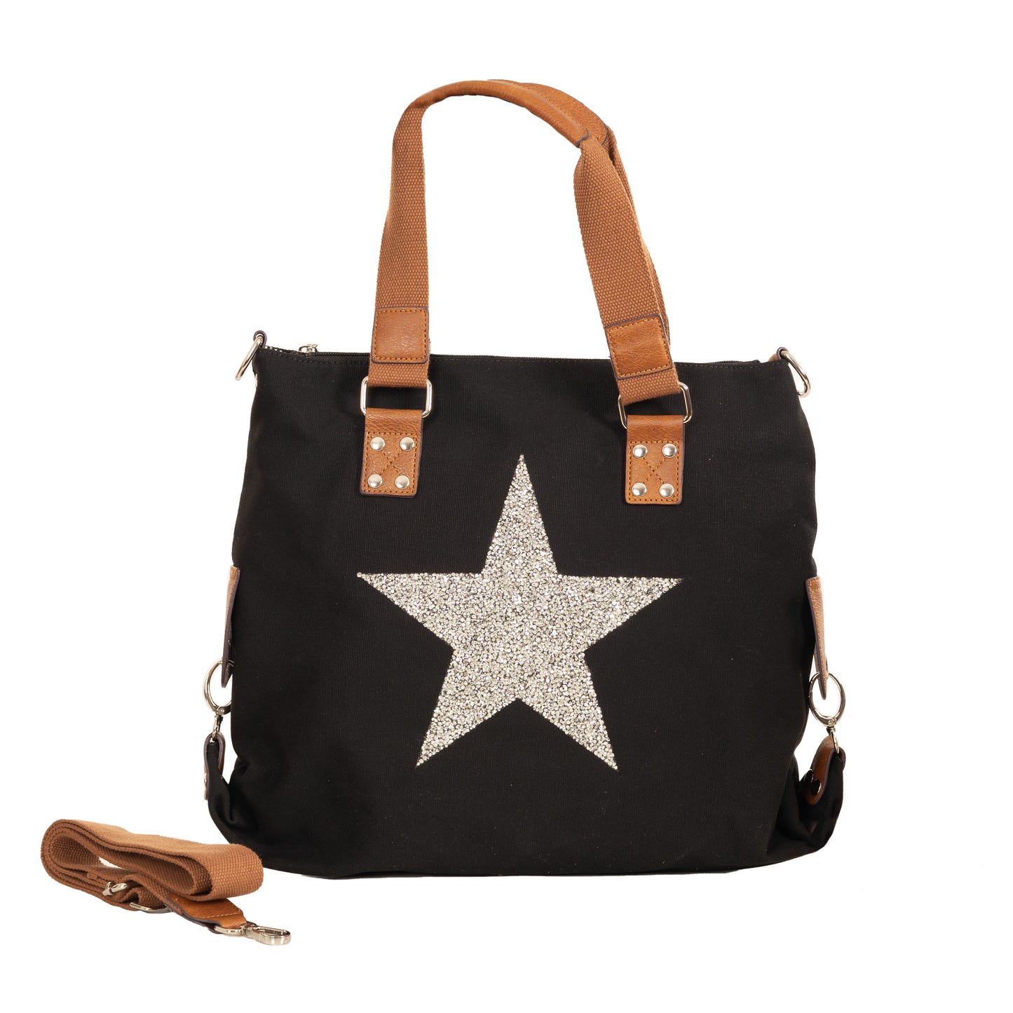 Star Tote Black