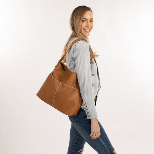 Sophia Shoulder Bag - Coco