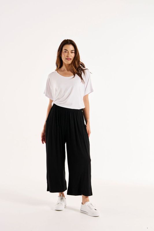 Astrid Bamboo Wide-Leg Pants