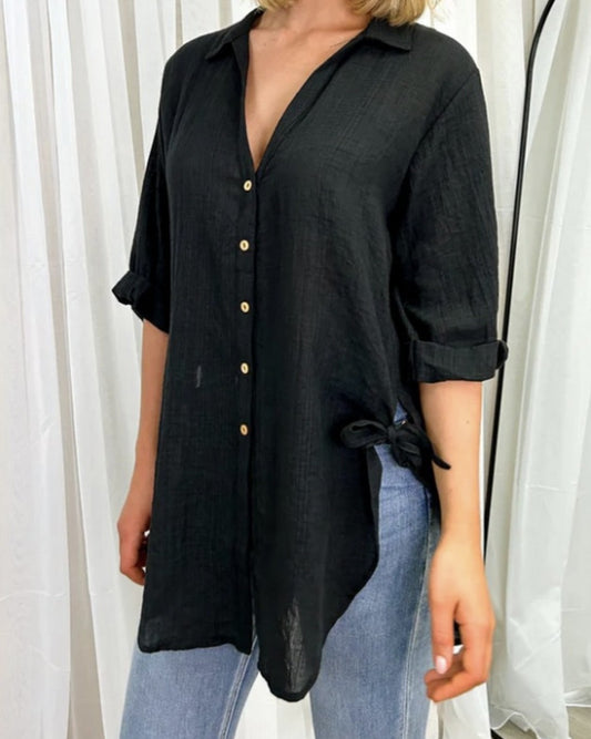 Beach Shirt - Black