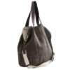 Oversized Juco Tote Bag - Charcoal