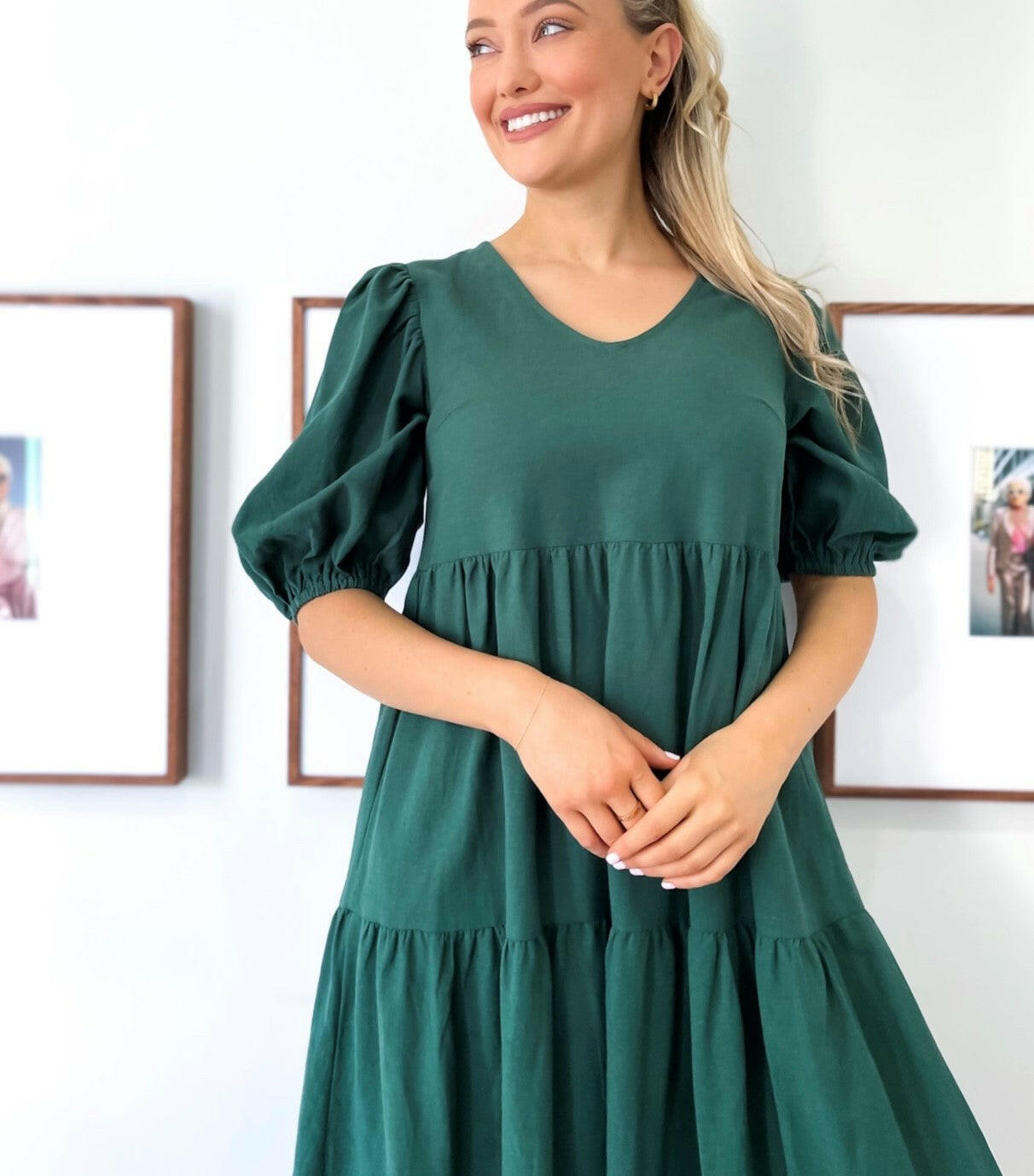 Emma Linen Dress.