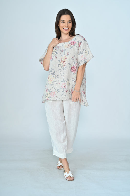 Rayann Linen Top