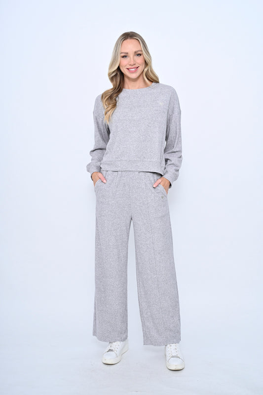 Leila Leisure Set - Grey