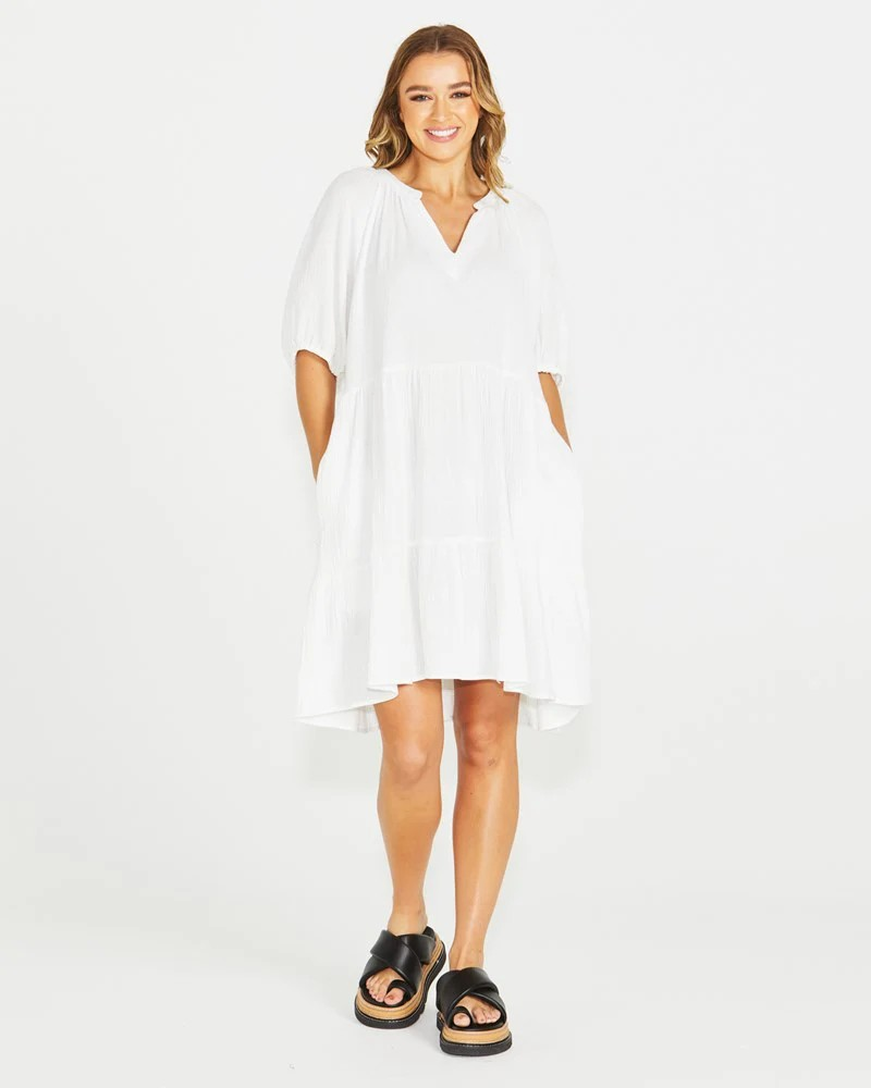 Henny Dress - White