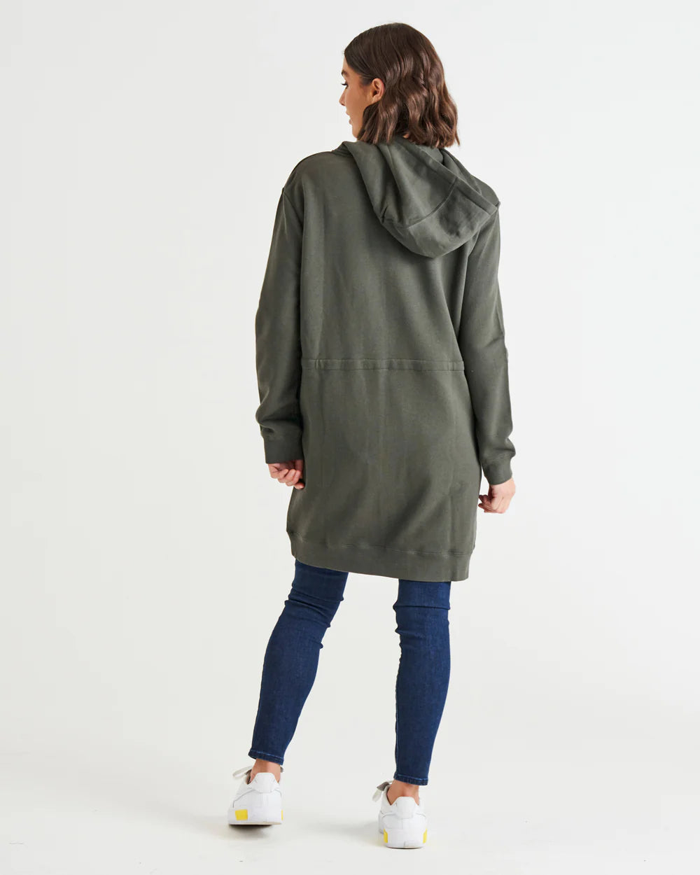 Anorak Sweat Jacket - Khaki