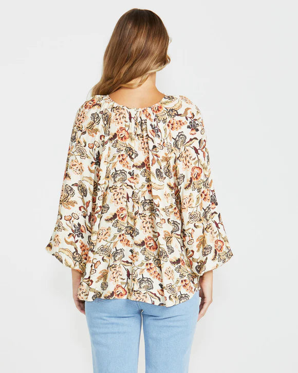 Dara Boho Top - Wildflower