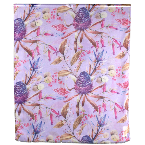 THSS2569: Lilac: Native Australian Flower Scarf