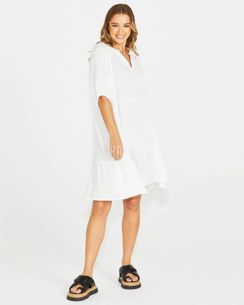 Henny Dress - White