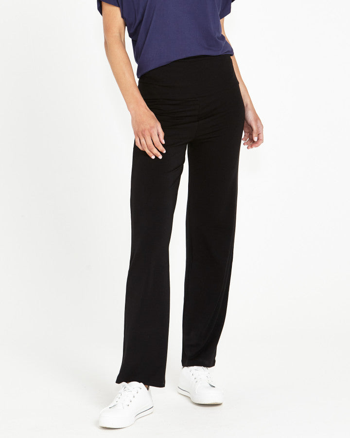 Houston Bamboo Relaxed Pant - Black