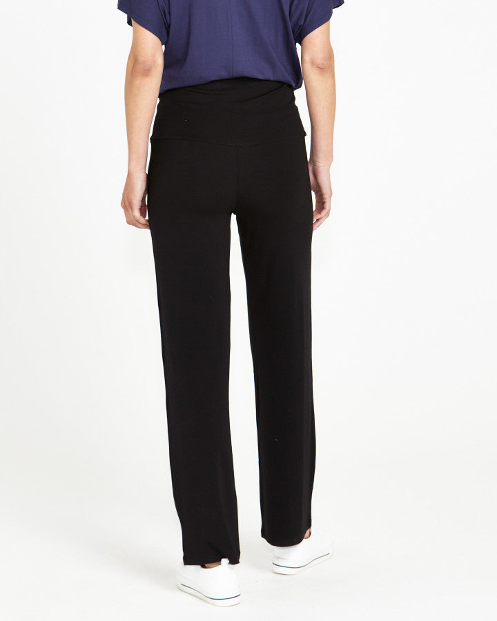 Houston Bamboo Relaxed Pant - Black