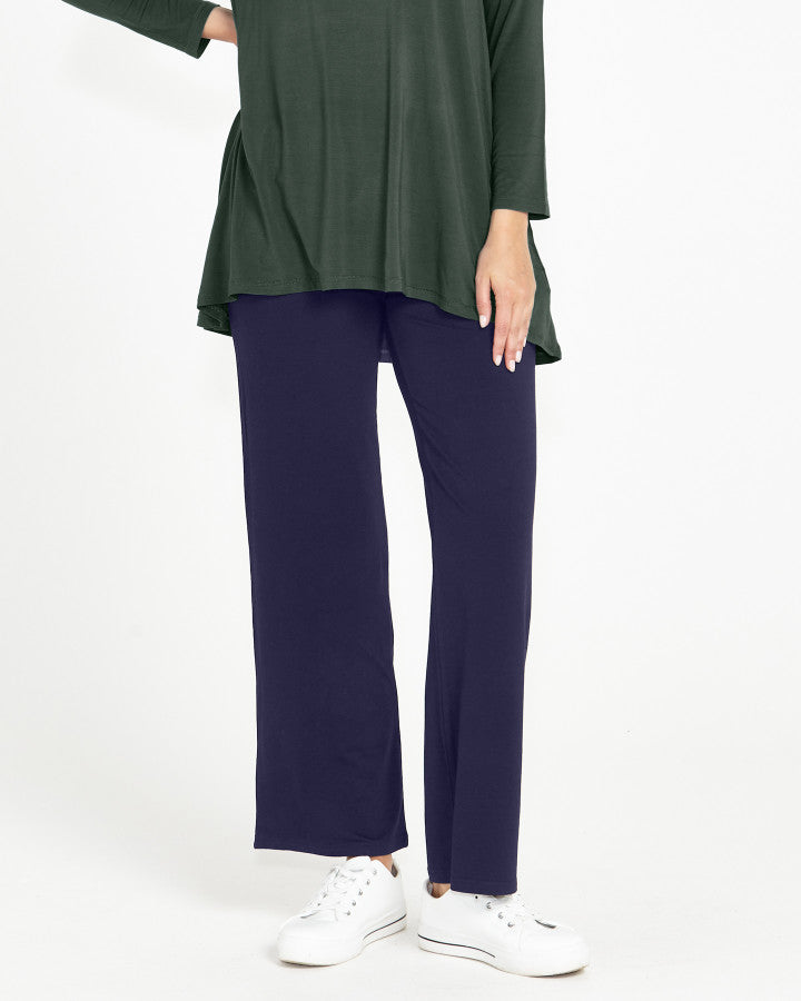 Houston Bamboo Relaxed Pant - Navy